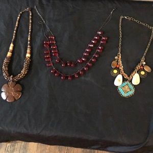 They are used necklaces but they are still pretty